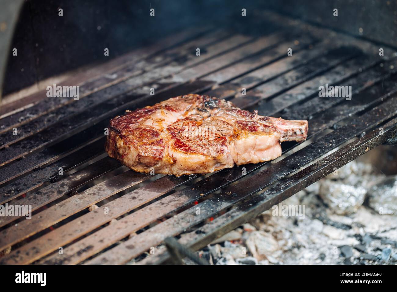 Various steak selection including rib eye, tbone, fillet steak and