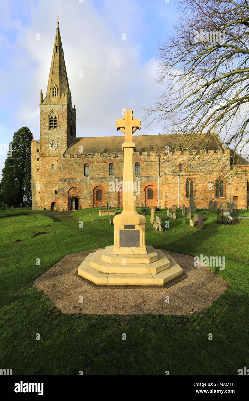 All Saints Church, Brixworth village, Northamptonshire county, England, UK Stock Photo