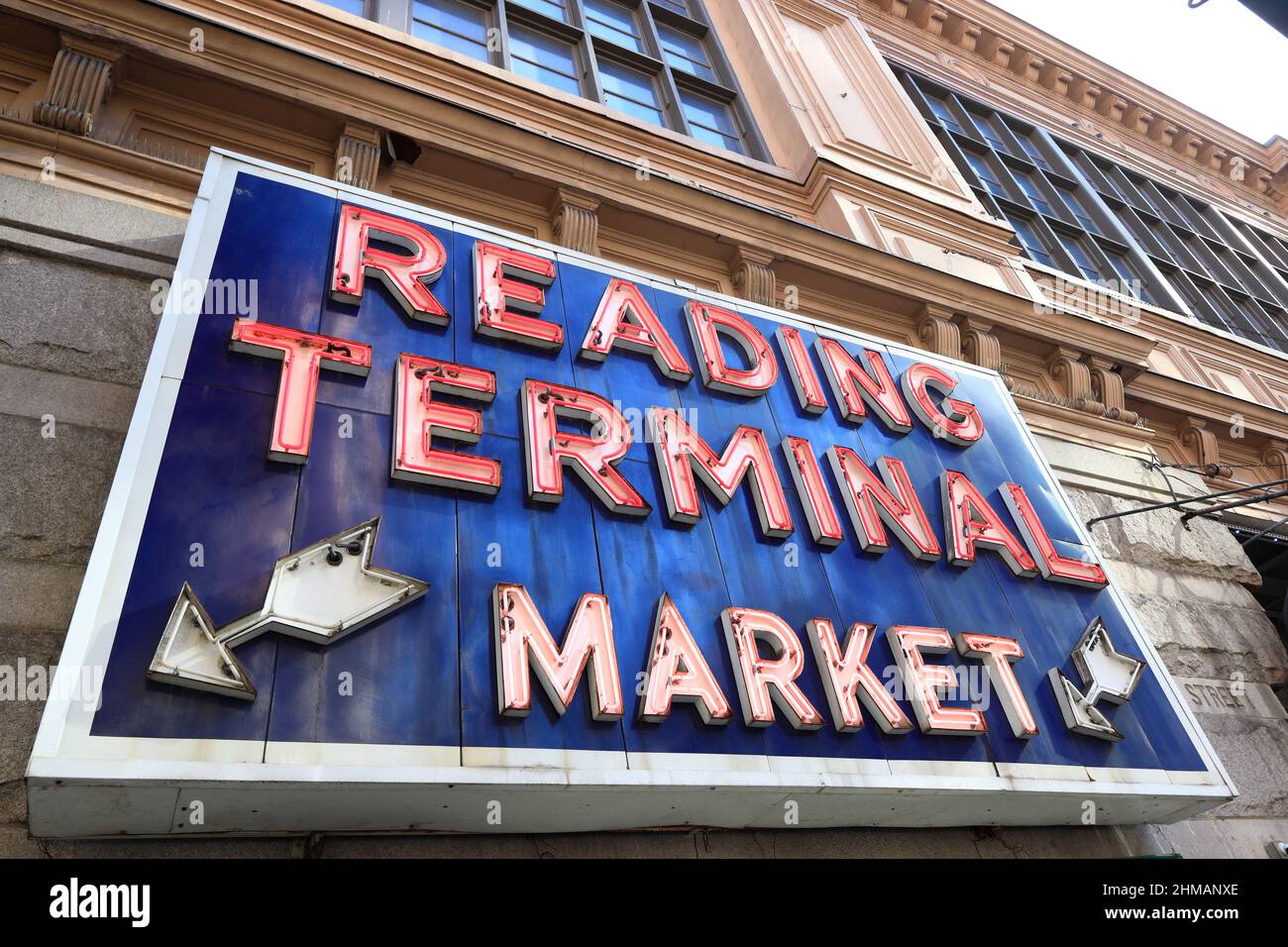 Reading terminal food market exterior hi-res stock photography and ...