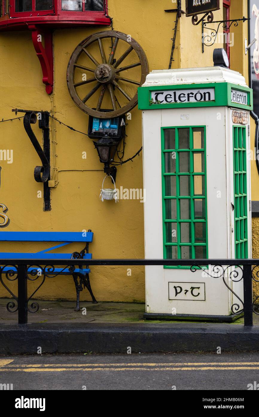 Brick house and telephone booth hi-res stock photography and images - Alamy