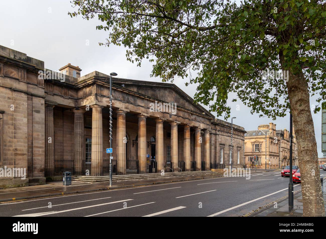 Perth Sheriff Court House Stock Photo Alamy