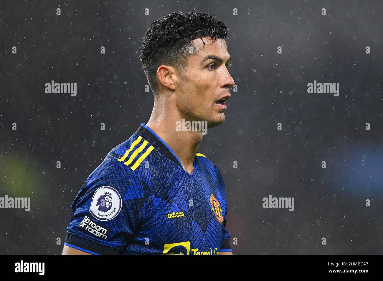 Cristiano Ronaldo #7 of Manchester United during the game in, on 2/8/2022. (Photo by Craig Thomas/News Images/Sipa USA) Credit: Sipa USA/Alamy Live News Stock Photo