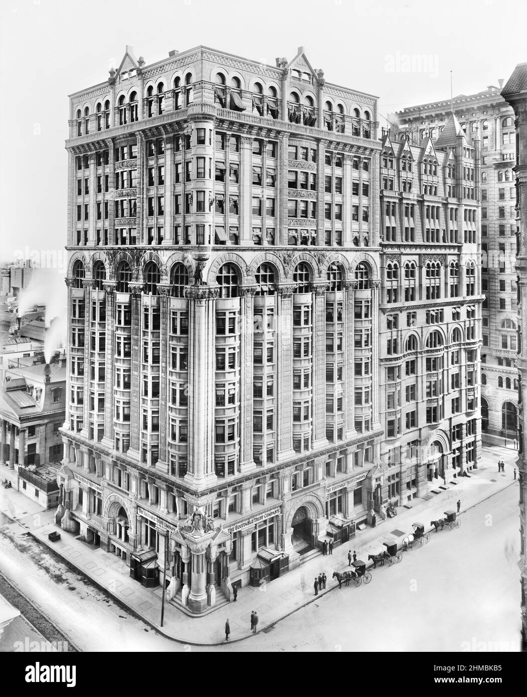 Detroit street aerial Black and White Stock Photos & Images Alamy