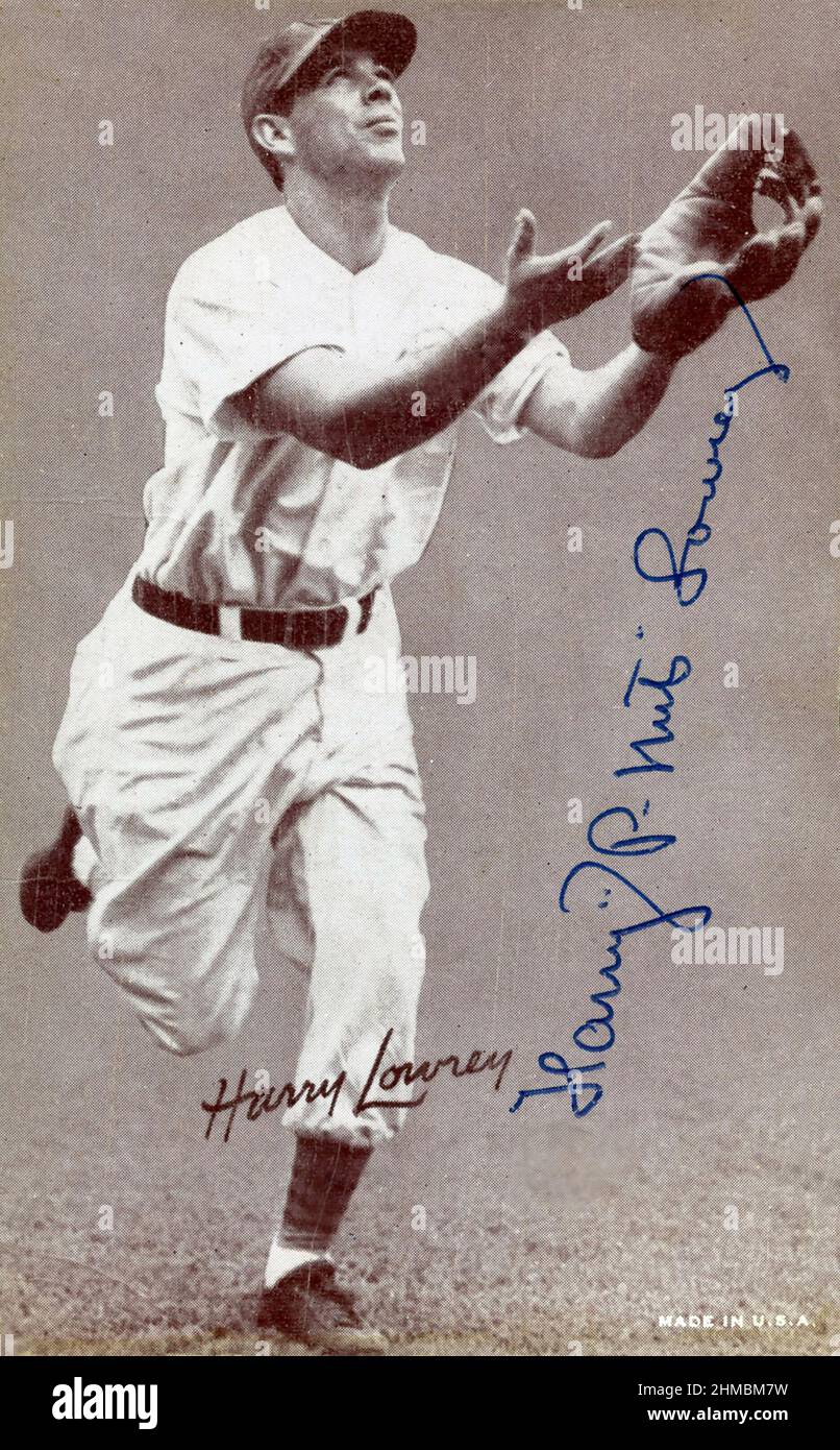 Vintage Exhibit baseball card of classic player Gil Hodges with the  Brooklyn dodger circa 1950s Stock Photo - Alamy