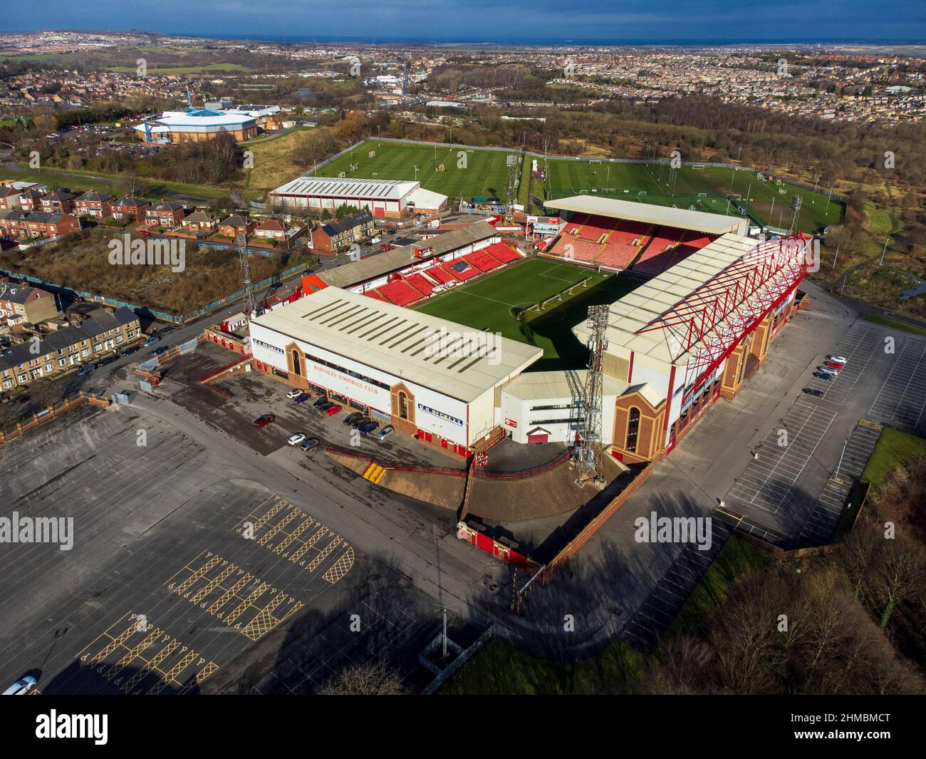 Barnsley FC Football Club Oakwell Stadium Barnsley, South Yorkshire, United  Kingdom 01.08.2022 Stock Photo