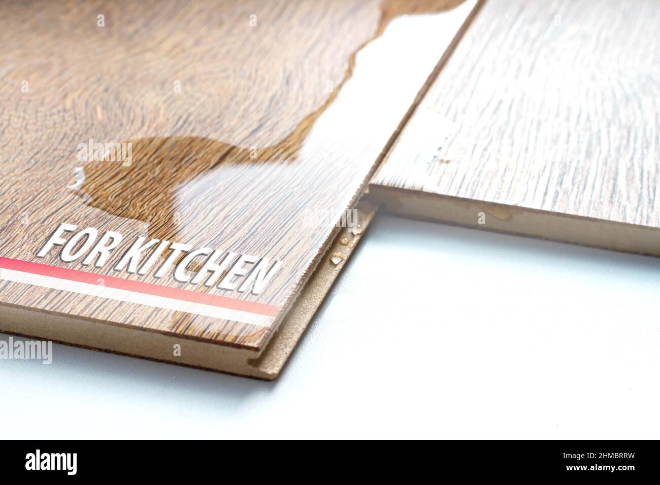 Laminate for the kitchen. Floor coverings for rooms with high humidity