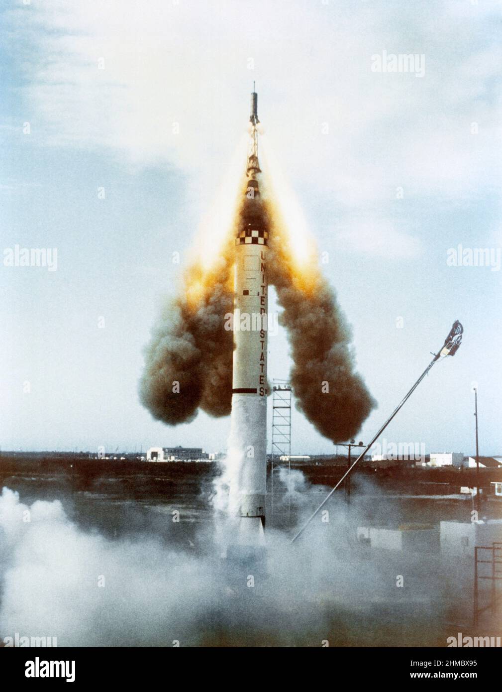 Launch of the Mercury-Atlas 1 Stock Photo - Alamy