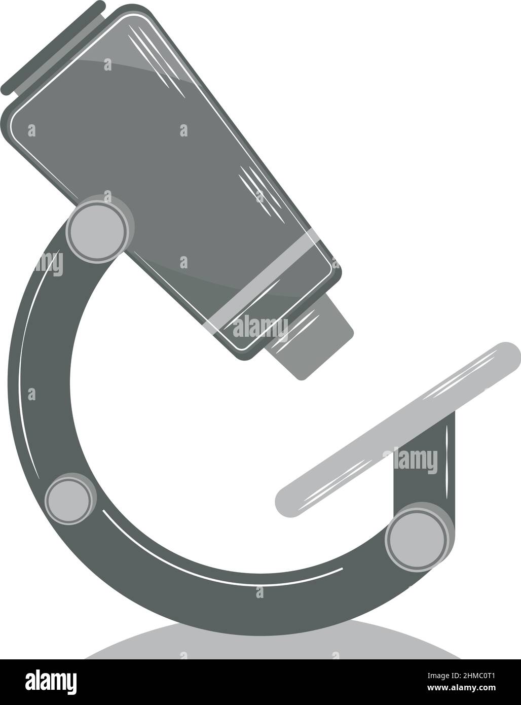 microscope laboratory tool equipment icon Stock Vector Image & Art Alamy