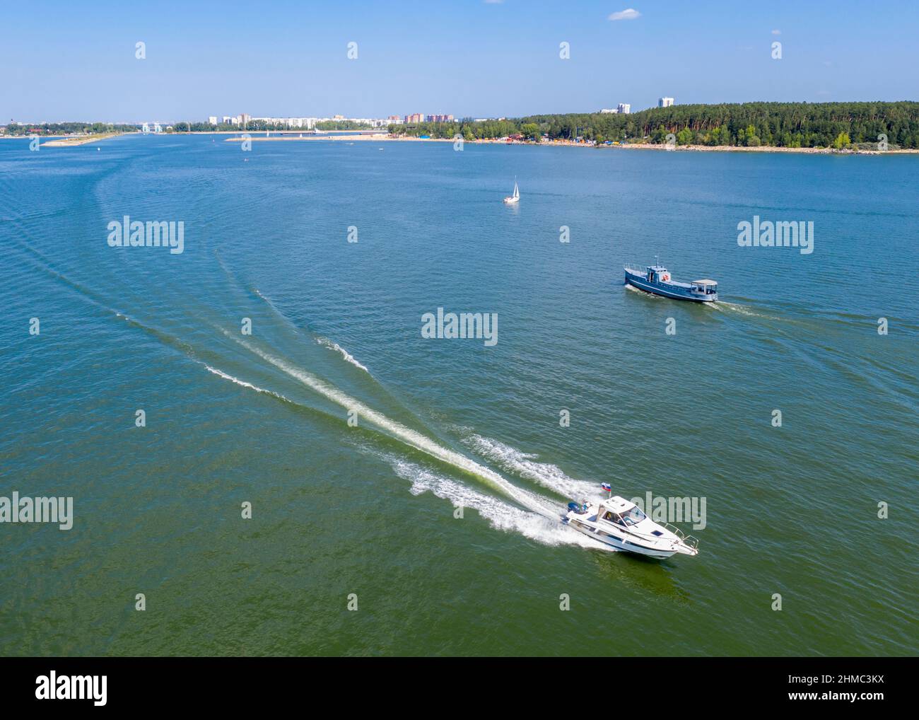 Rushing river aerial hi-res stock photography and images - Alamy
