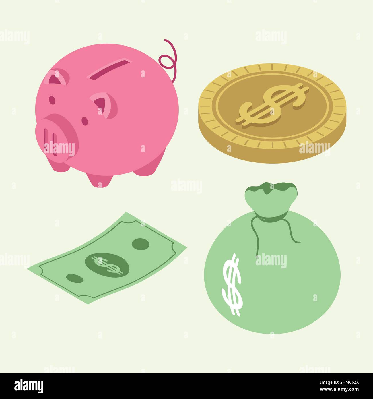 four budget management set icons Stock Vector Image & Art - Alamy