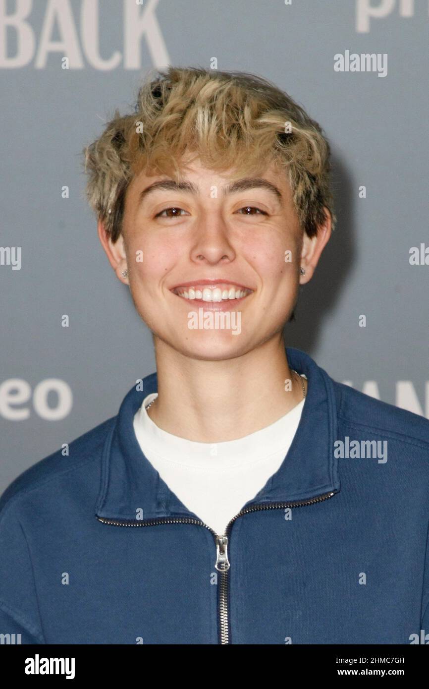 Mattie Westbrouck attends the Los Angeles premiere of Amazon Prime's "I