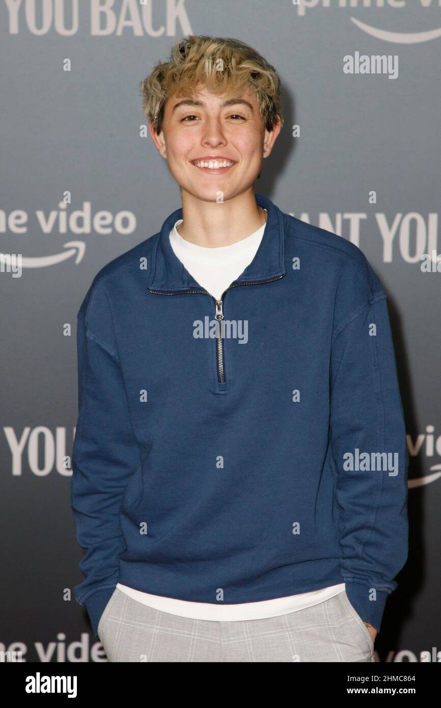 Los Angeles, USA. 08th Feb, 2022. Mattie Westbrouck attends the Los Angeles  premiere of Amazon Prime's 