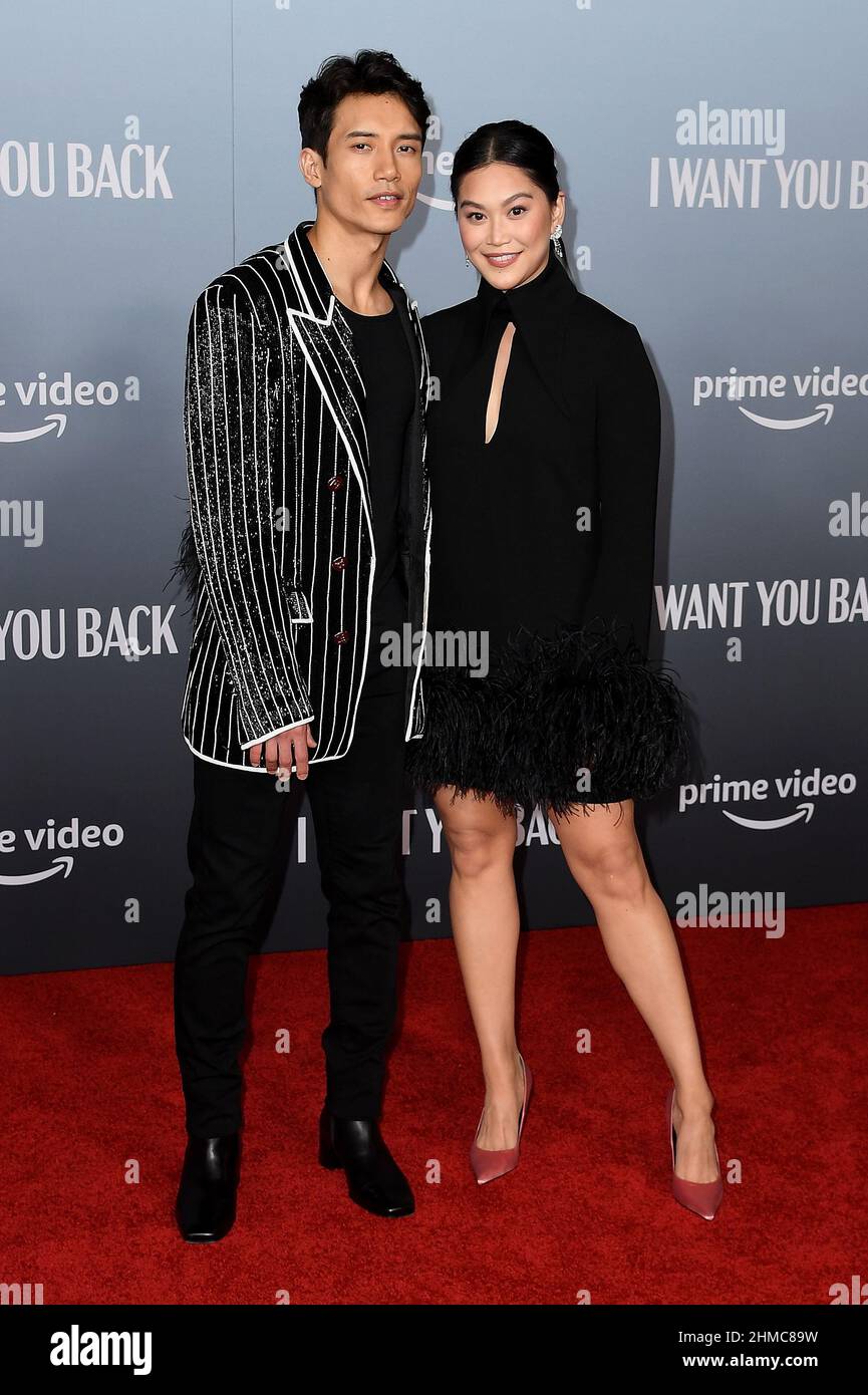 Los Angeles, USA. 08th Feb, 2022. Manny Jacinto and Dianne Doan at the(01)