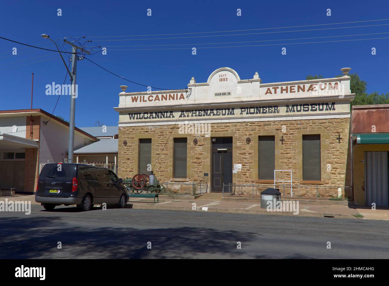 Wilcannia on the Darling River New South Wales Australia Stock Photo