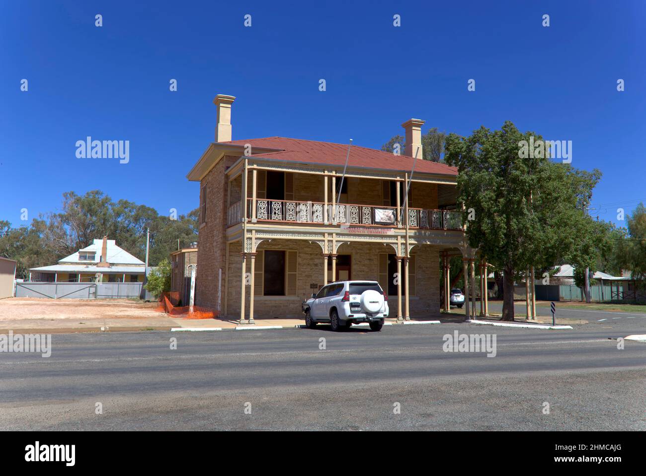 Central Darling Shire Council office in Wilcannia New South Wales Australia Stock Photo