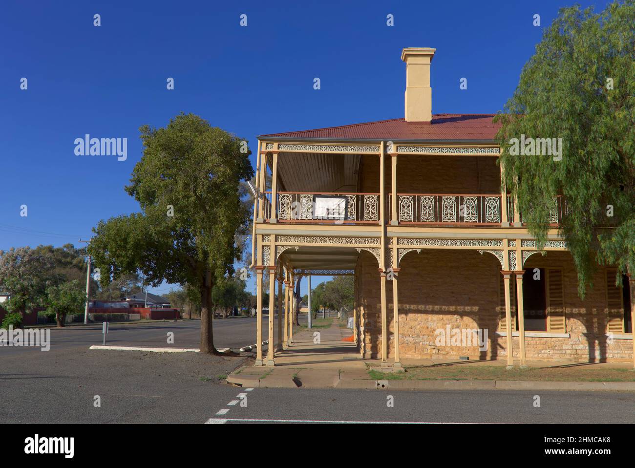Central Darling Shire Council office in Wilcannia New South Wales Australia Stock Photo