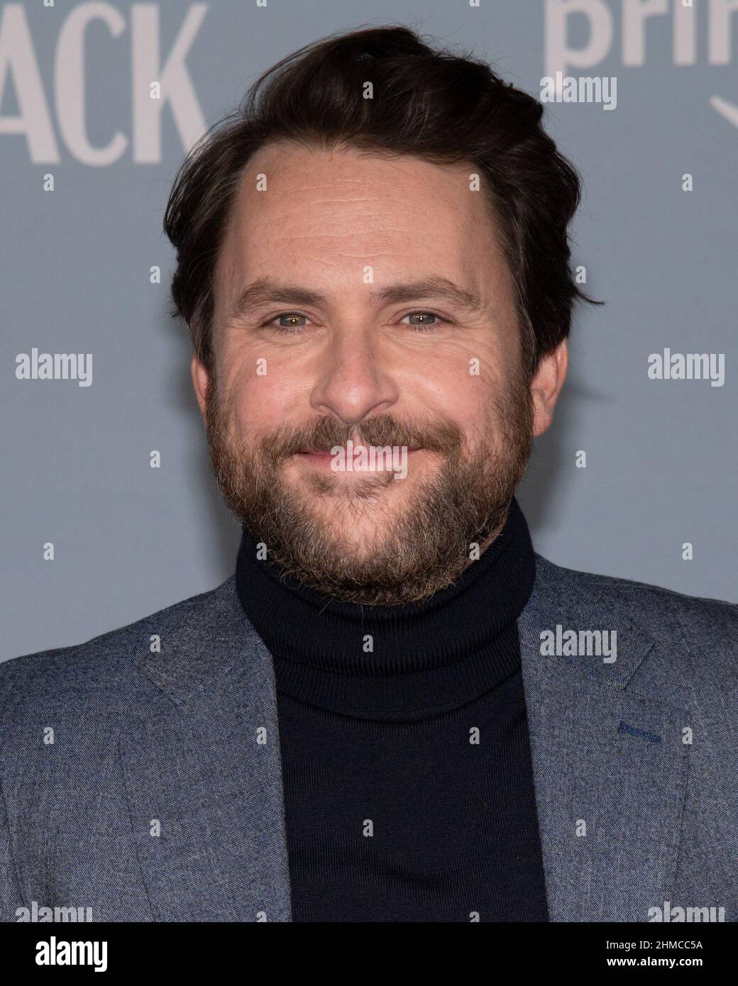 08 February 2022 Los Angeles, California Charlie Day. Amazon Prime