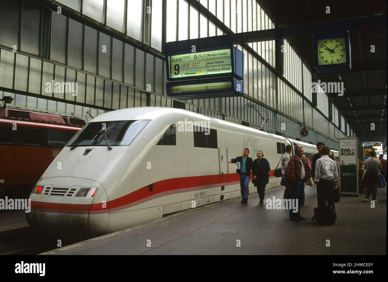 Germany Stuttgart Railway station Stock Photo
