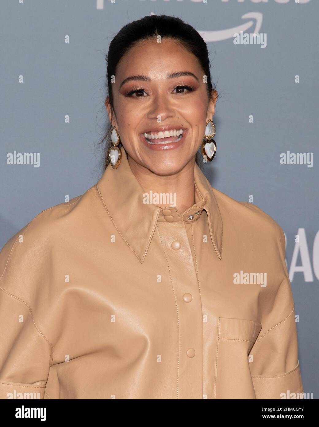 February 8, 2022, Los Angeles, California, USA Gina Rodriguez attends Amazon Prime Videoâ€™s