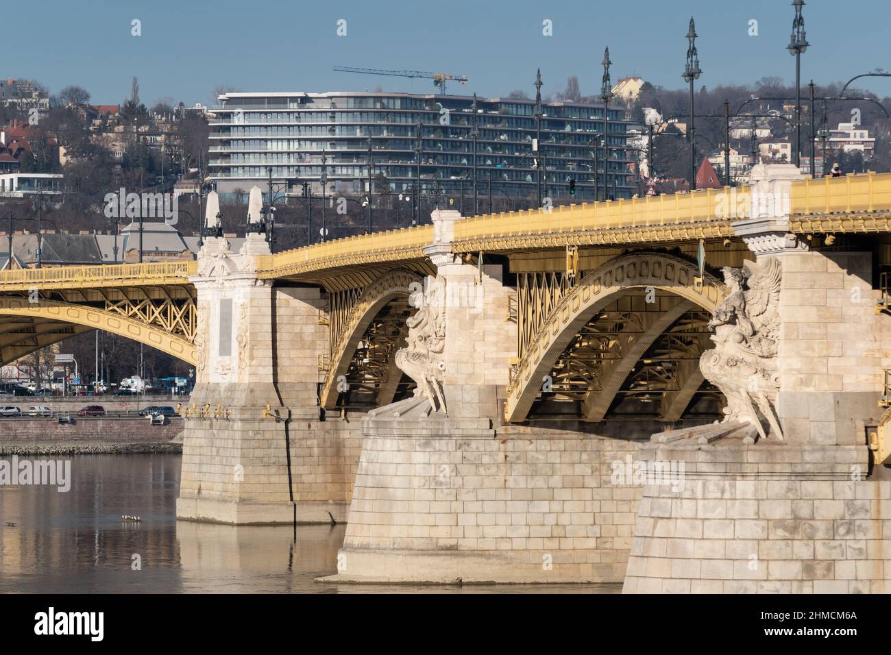 Budapest danube margaret bridge hi-res stock photography and images - Alamy