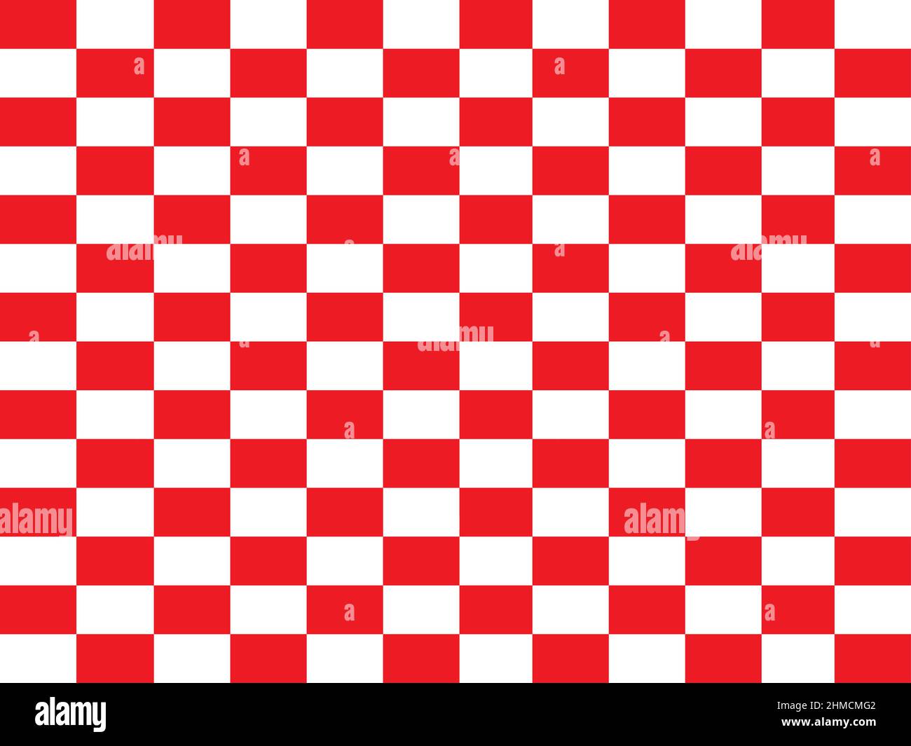 red and white checked texture background Stock Vector