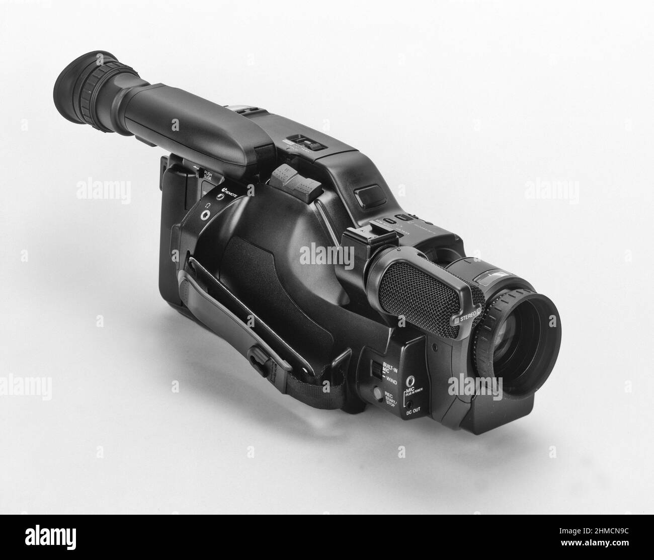 Vintage Video 8 handycam on white background Stock Photo Alamy