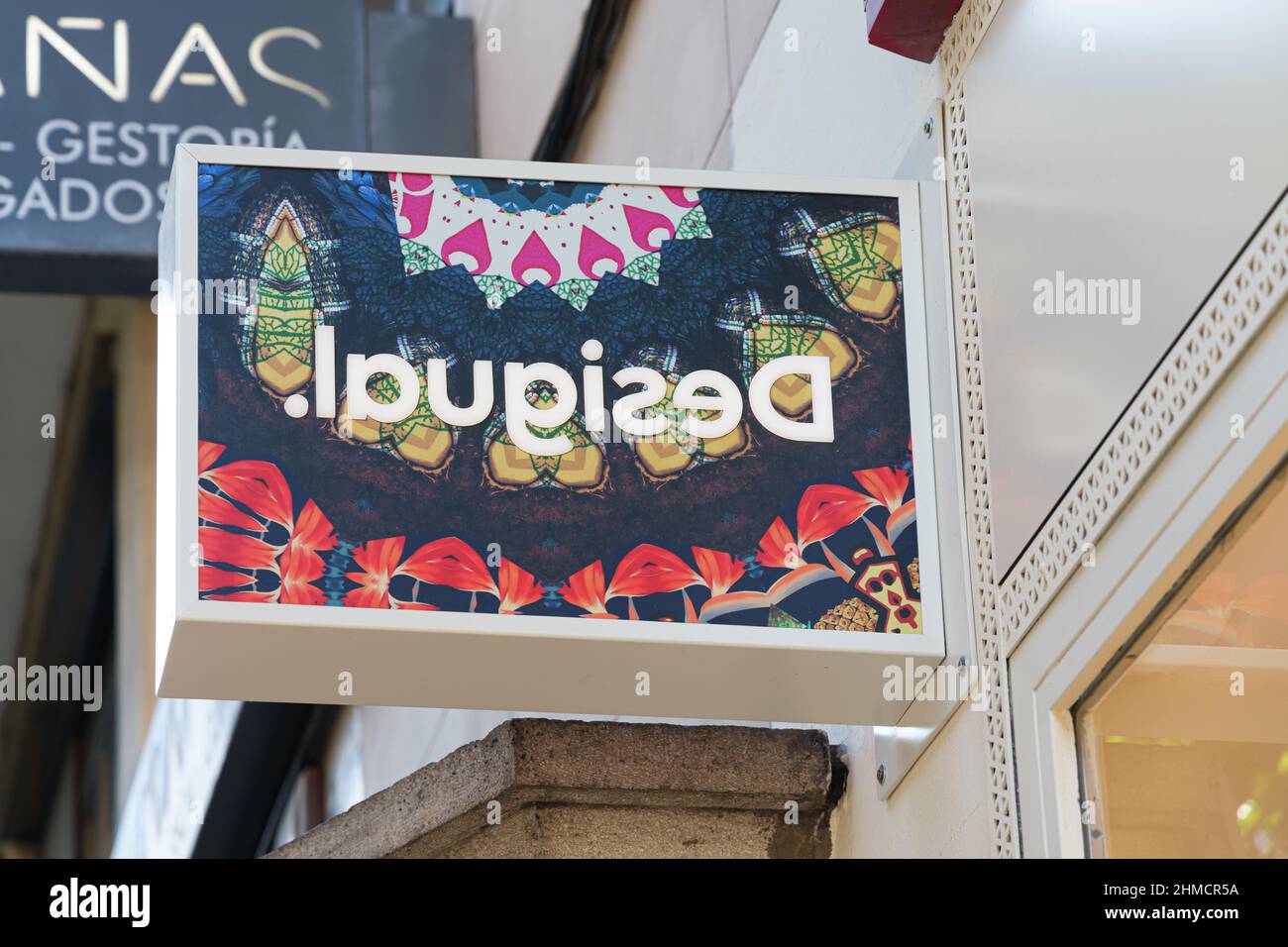 VALENCIA, SPAIN - JANUARY 31, 2022: Desigual is a Spanish fashion company  Stock Photo - Alamy