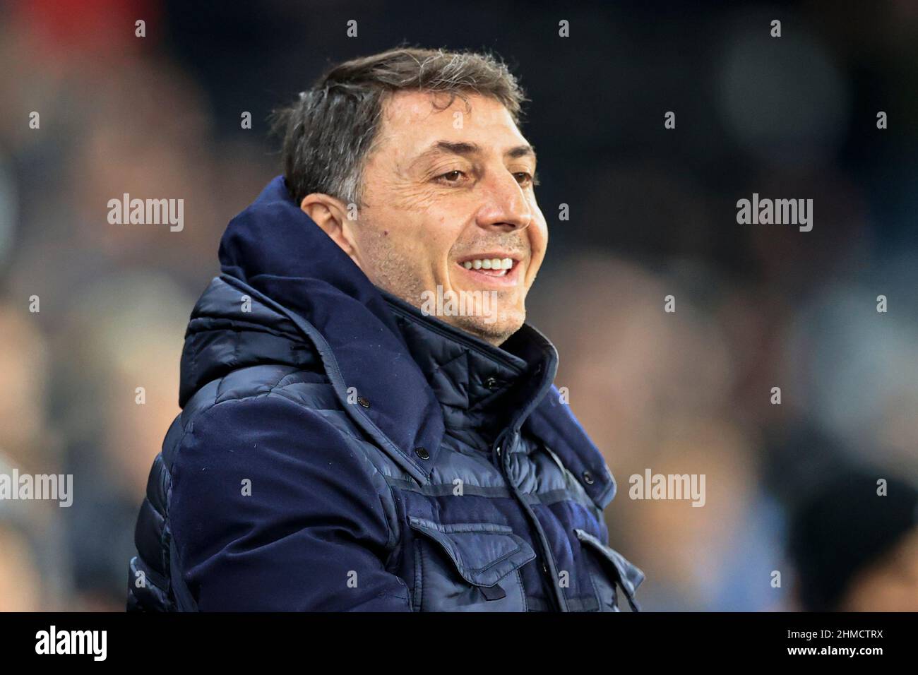 Derby, UK. 08th Feb, 2022. Shota Arveladze the Hull City manager in Derby, United Kingdom on 2/8/2022. (Photo by Conor Molloy/News Images/Sipa USA) Credit: Sipa USA/Alamy Live News Stock Photo