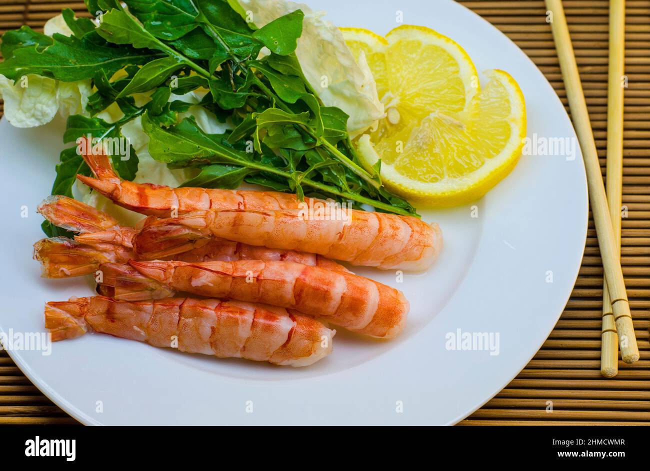 Rainbow Shrimp Appetizer/Salad Plate main image 1