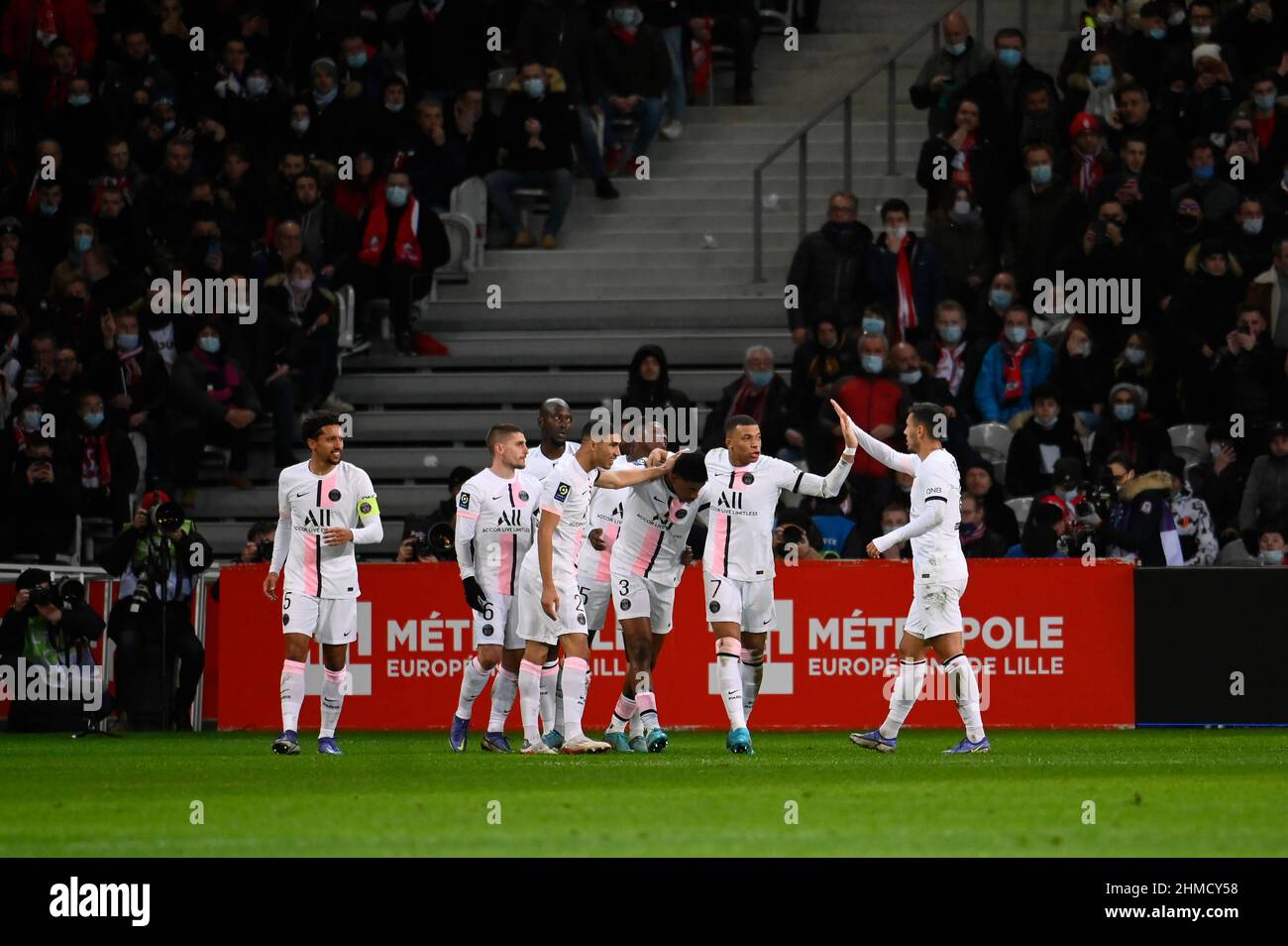 cronaca losc lille - psg
