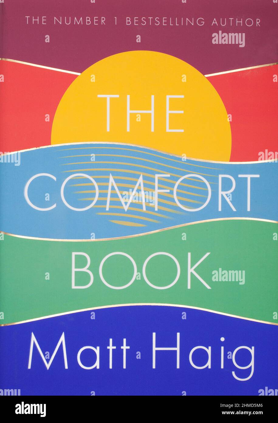 The book, The Comfort Book by Matt Haig Stock Photo
