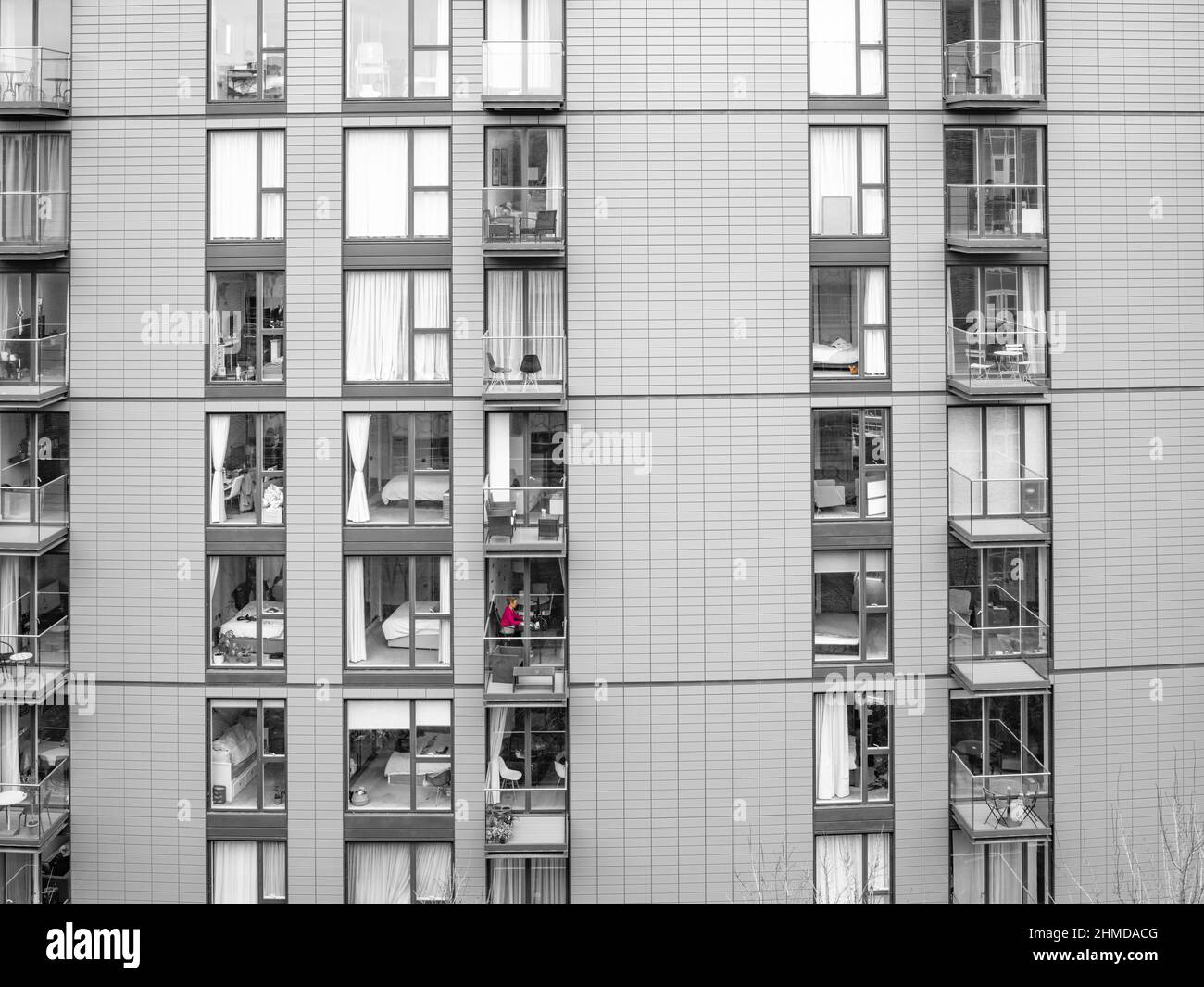Flats london hi-res stock photography and images - Alamy