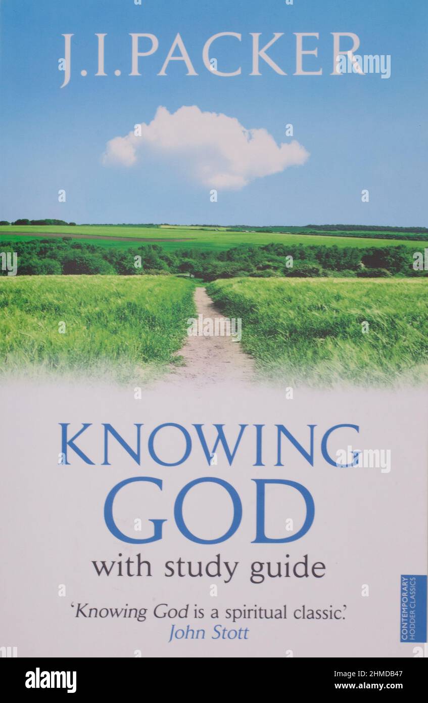 The book, Knowing God by J I Packer Stock Photo