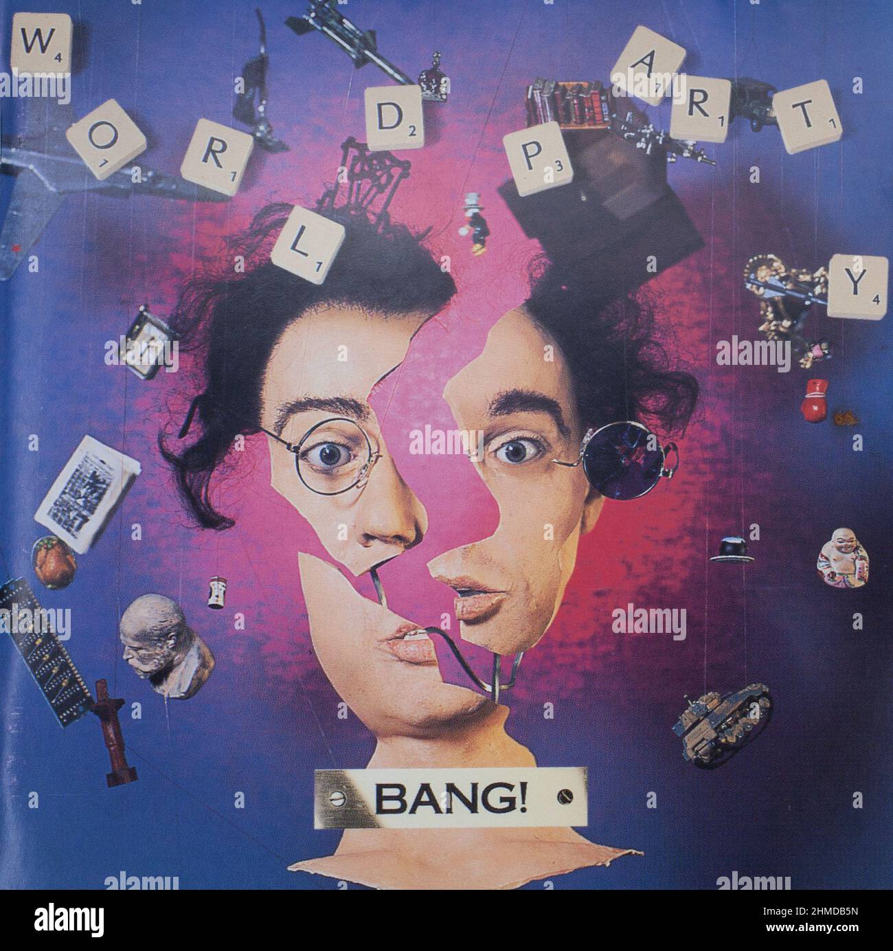 The album cover to, Bang by World Party Stock Photo