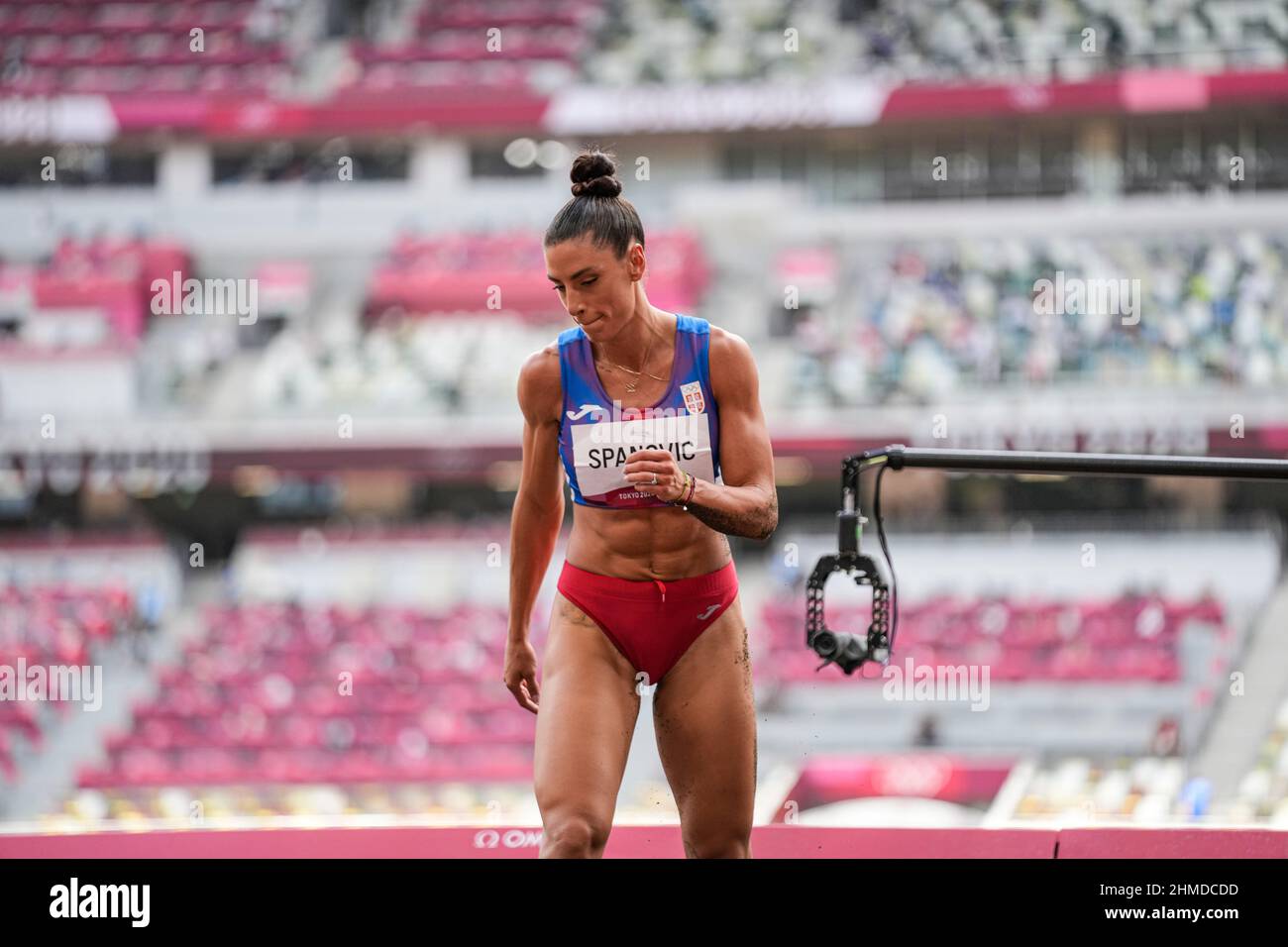 Ivana Spanovic participating in the Tokyo 2020 Olympic Games in the