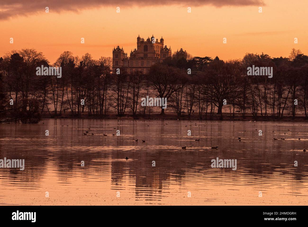 Golden our over the lake hi-res stock photography and images - Alamy