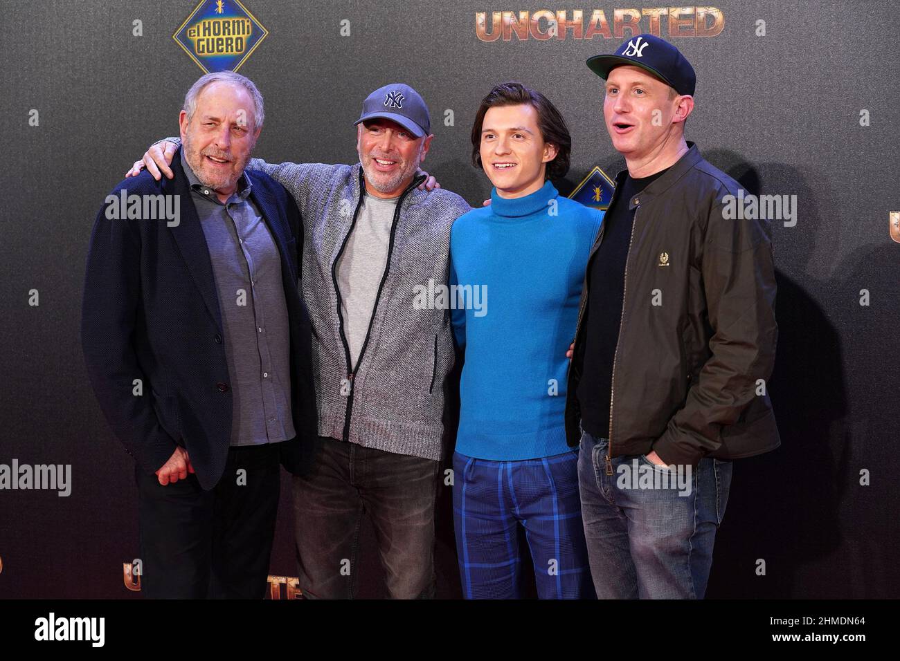 Madrid, Spain. February 8, 2021. (LR) Producer Charles Roven, producer