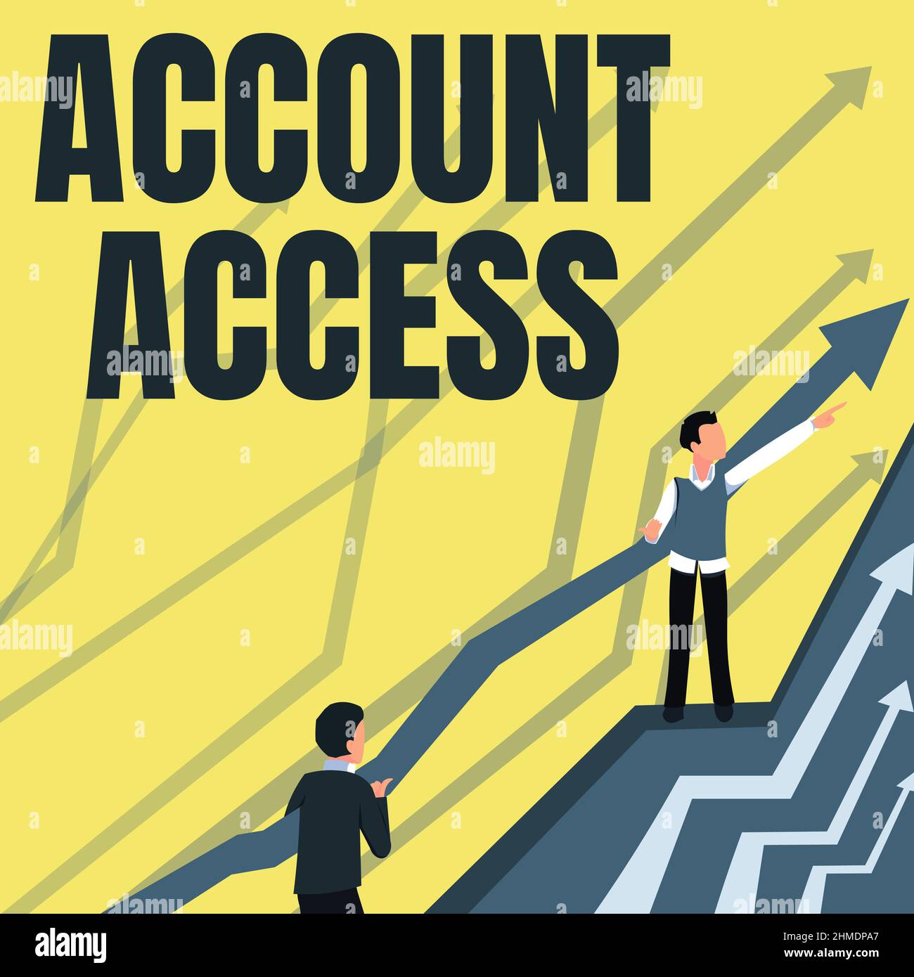 Inspiration showing sign Account Access. Business concept having ...