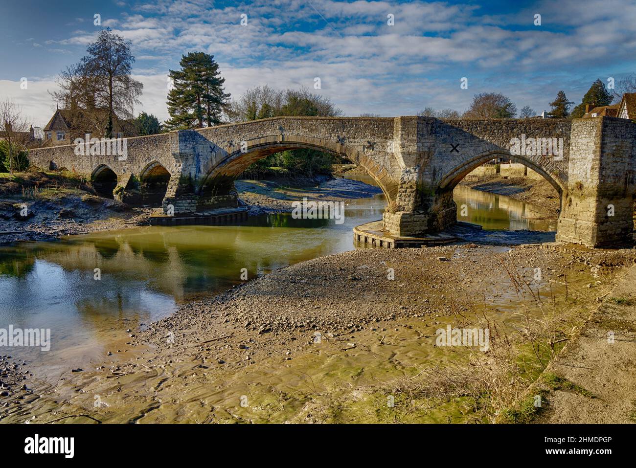 Georgian garden painting bridge hi-res stock photography and images - Alamy