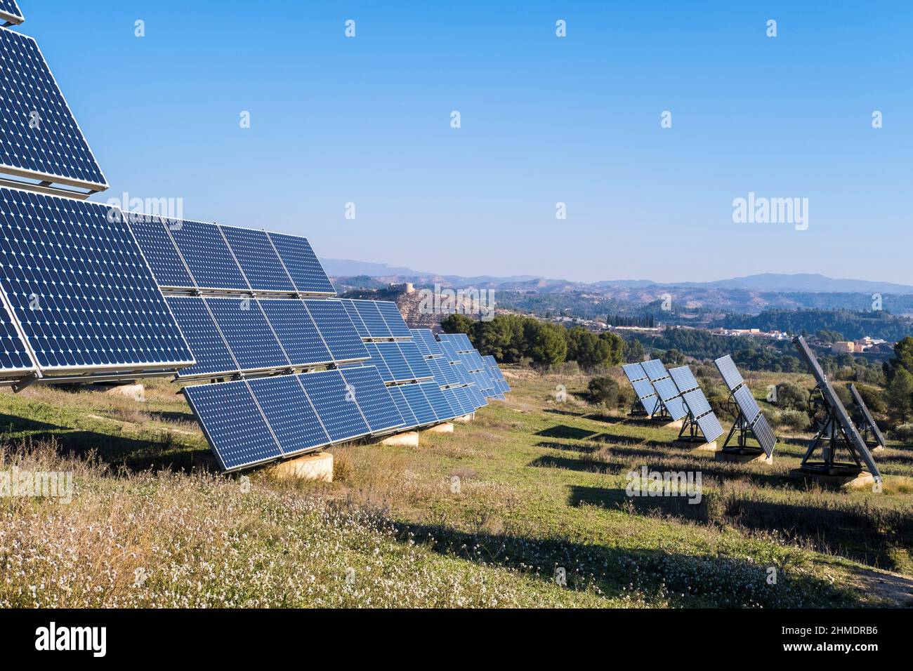 Solar panels house spain hi-res stock photography and images - Alamy
