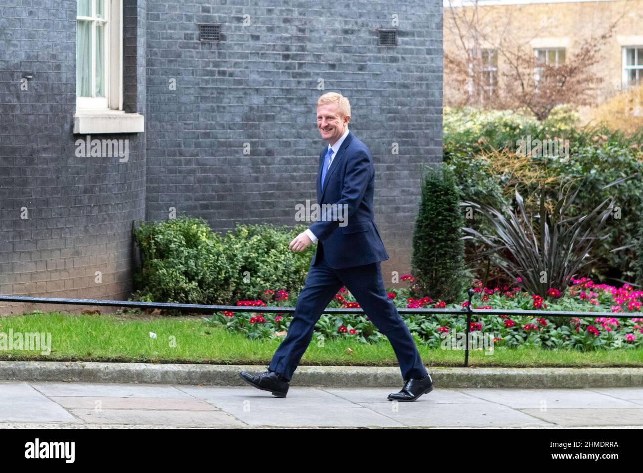 London, UK. 09th Feb, 2022. Oliver Dowden, UK Cabinet Office Minister without Portfolio seen at No. 10 ahead of this week's Prime Minister Questions at the Parliament. (Photo by Belinda Jiao/SOPA Images/Sipa USA) Credit: Sipa USA/Alamy Live News Stock Photo