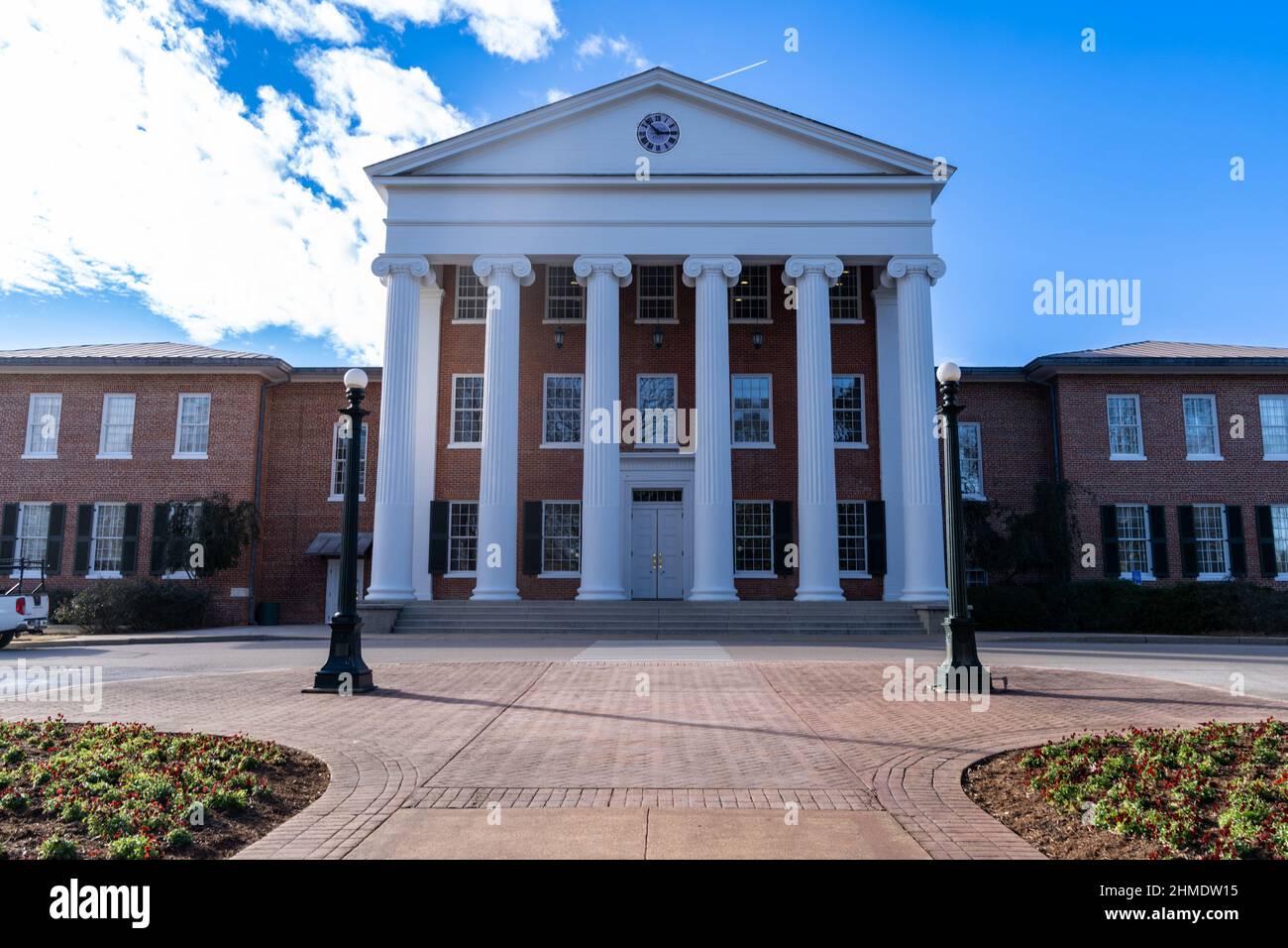 Oxford, Mississippi January 13, 2021 Famous Lyceum hall building on