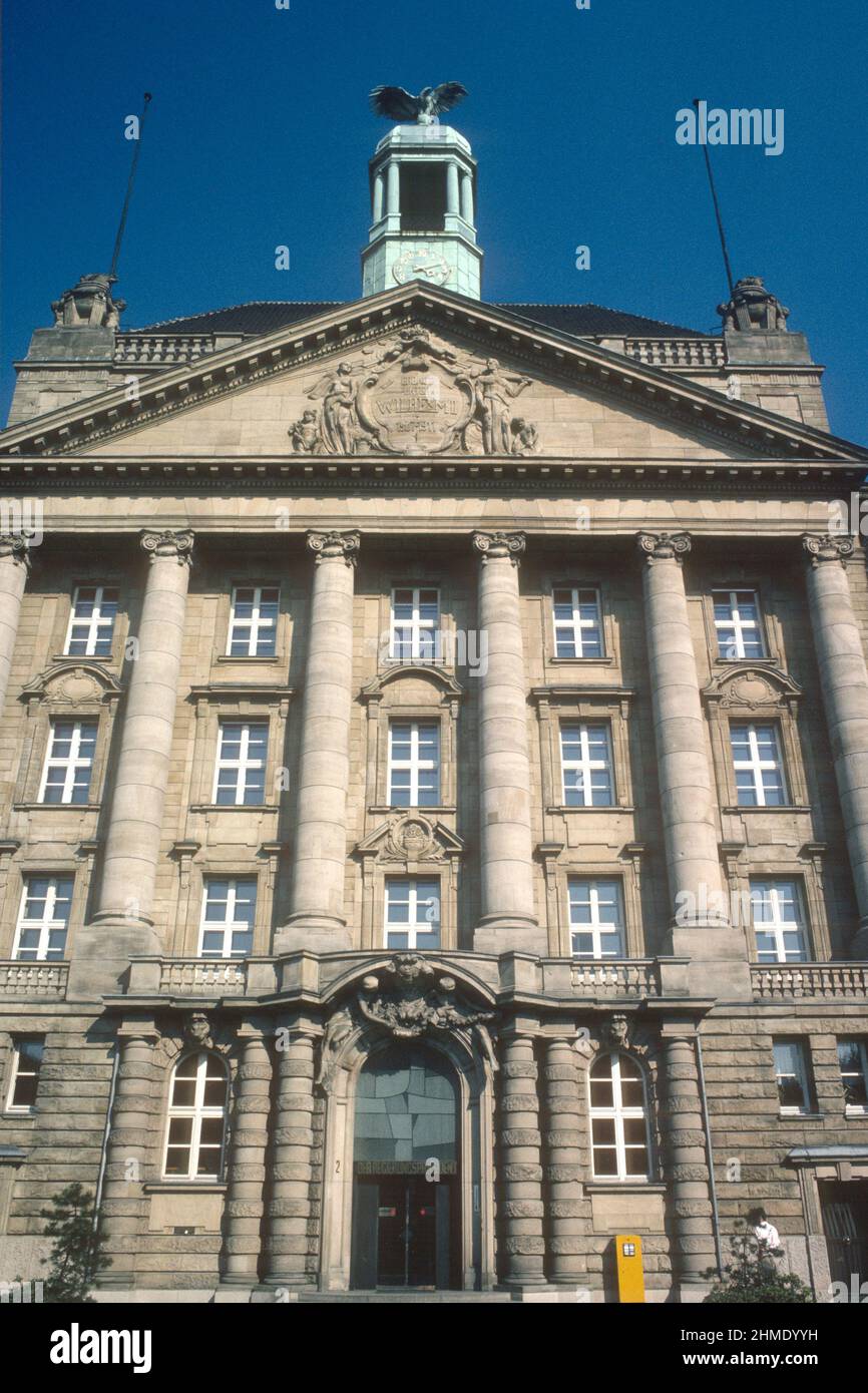 Regional Council building in 1981, Düsseldorf, North Rhine-Westphalia, Germany Stock Photo