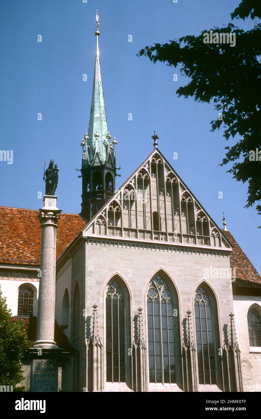 The Cathedral in 1981, Konstanz, Baden-Württemberg, Germany Stock Photo