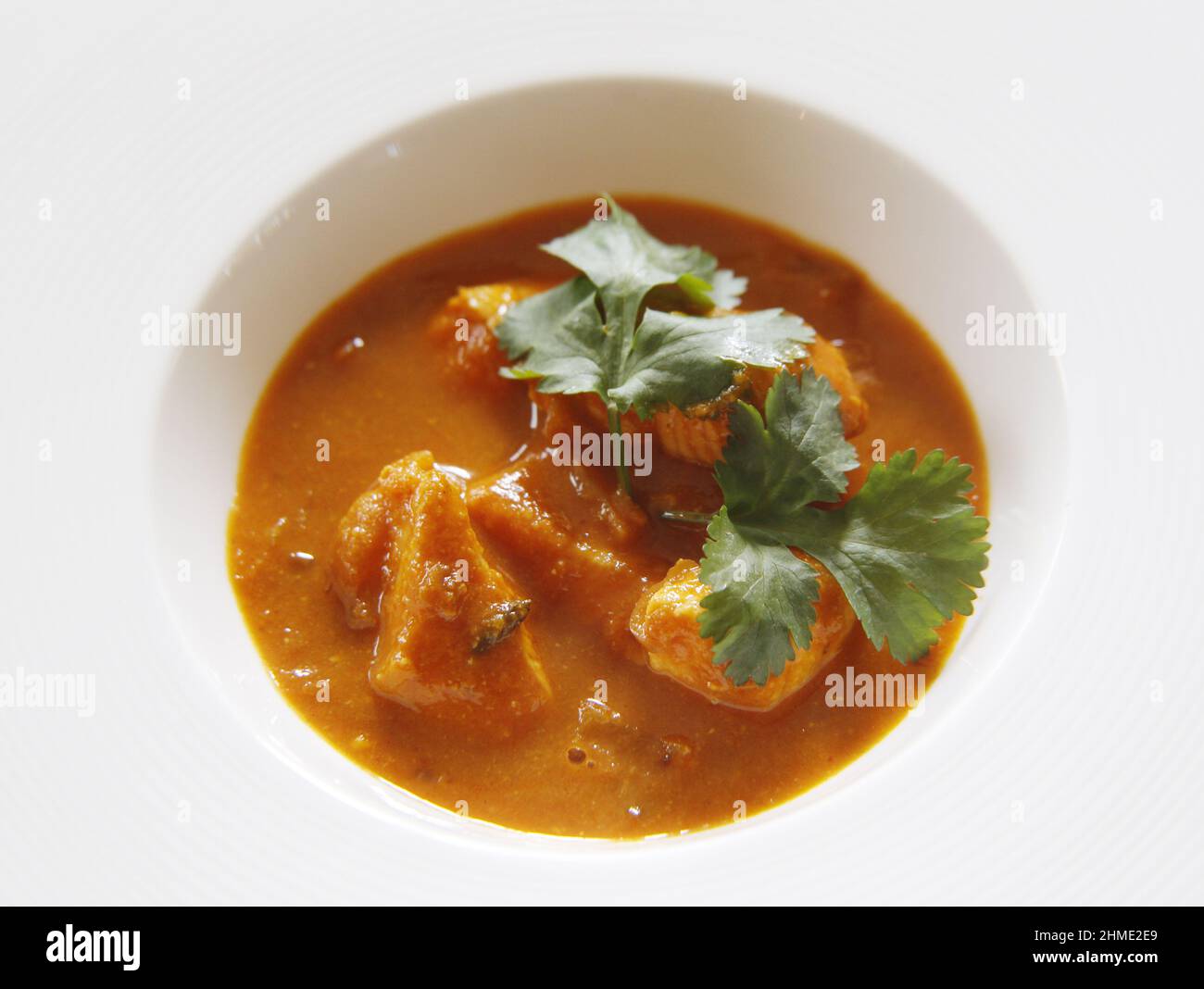 Fish Curry Stock Photo