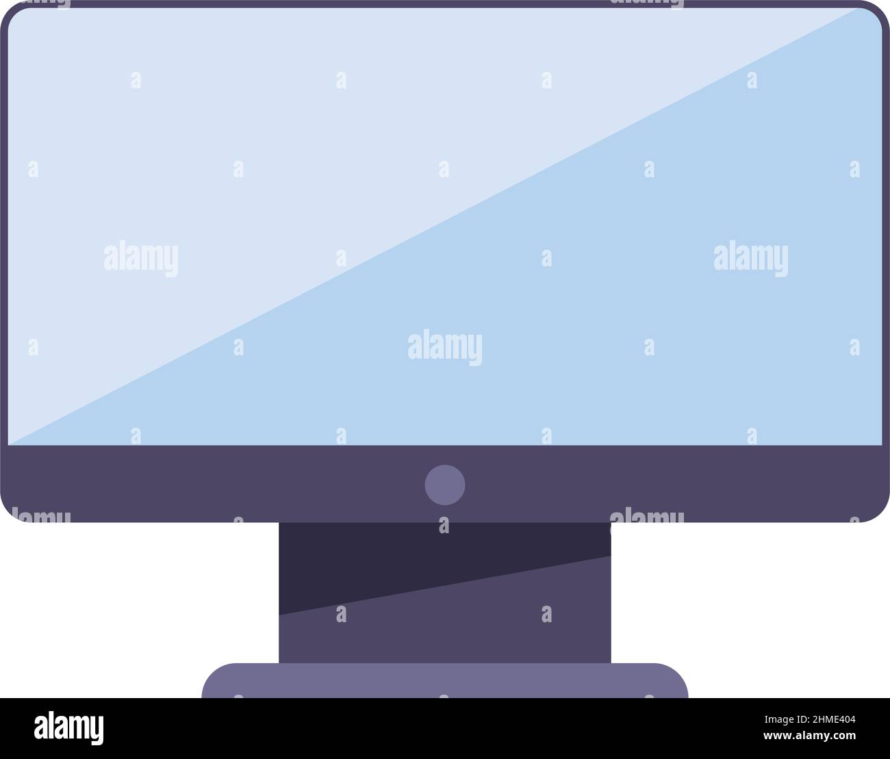 desktop computer device technology icon Stock Vector Image & Art Alamy