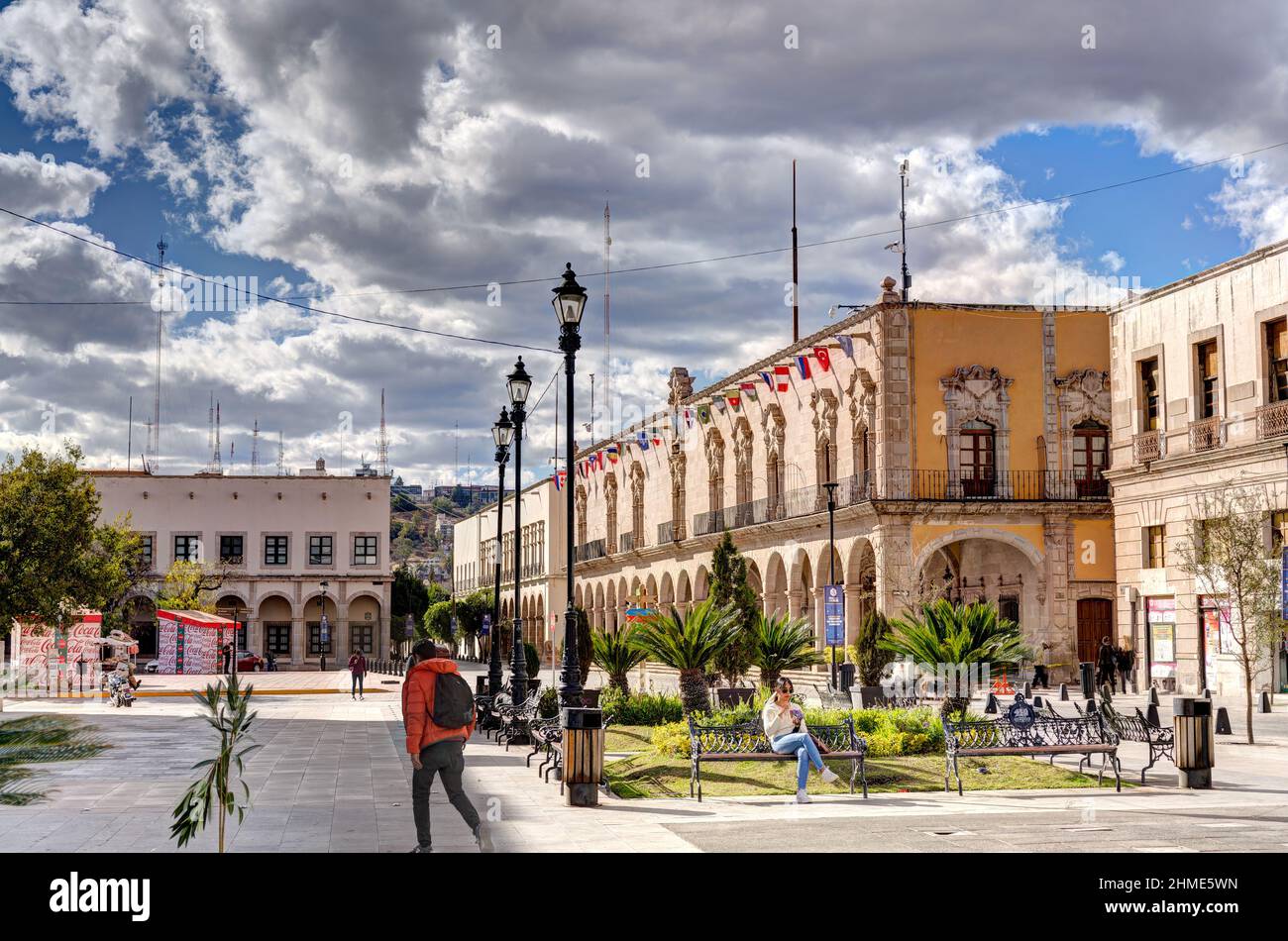 Durango Historical Center, Mexico Stock Photo - Alamy