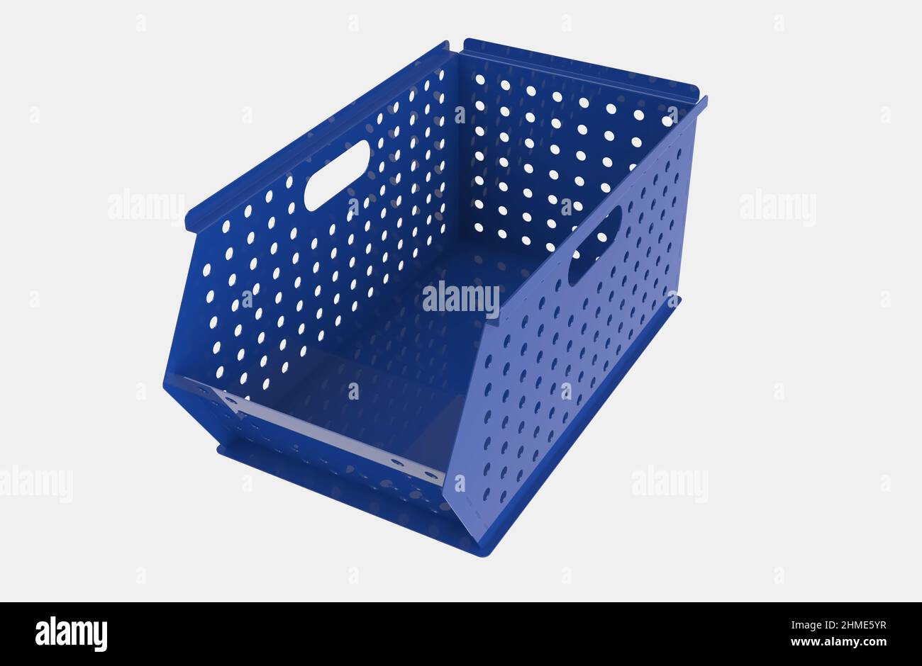 Painted file cabinet for study and work 3d image illustration Stock Photo