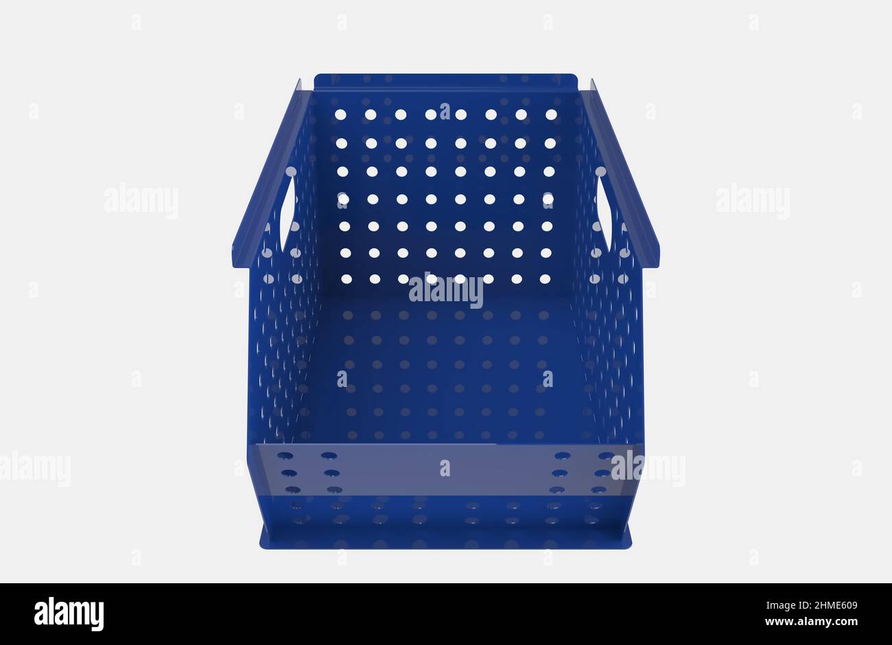 Painted file cabinet for study and work 3d image illustration Stock Photo