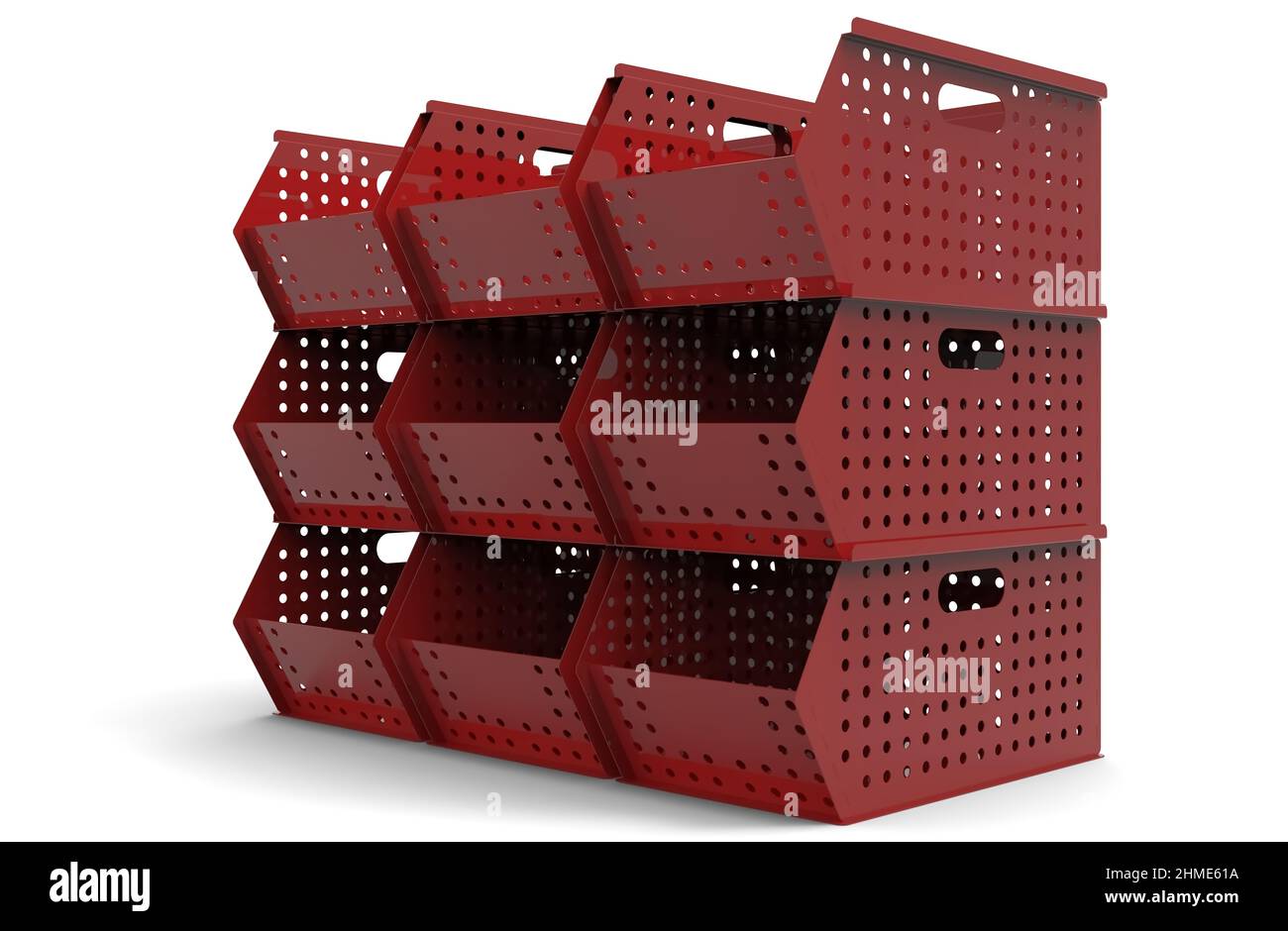 Painted file cabinet for study and work 3d image illustration Stock ...